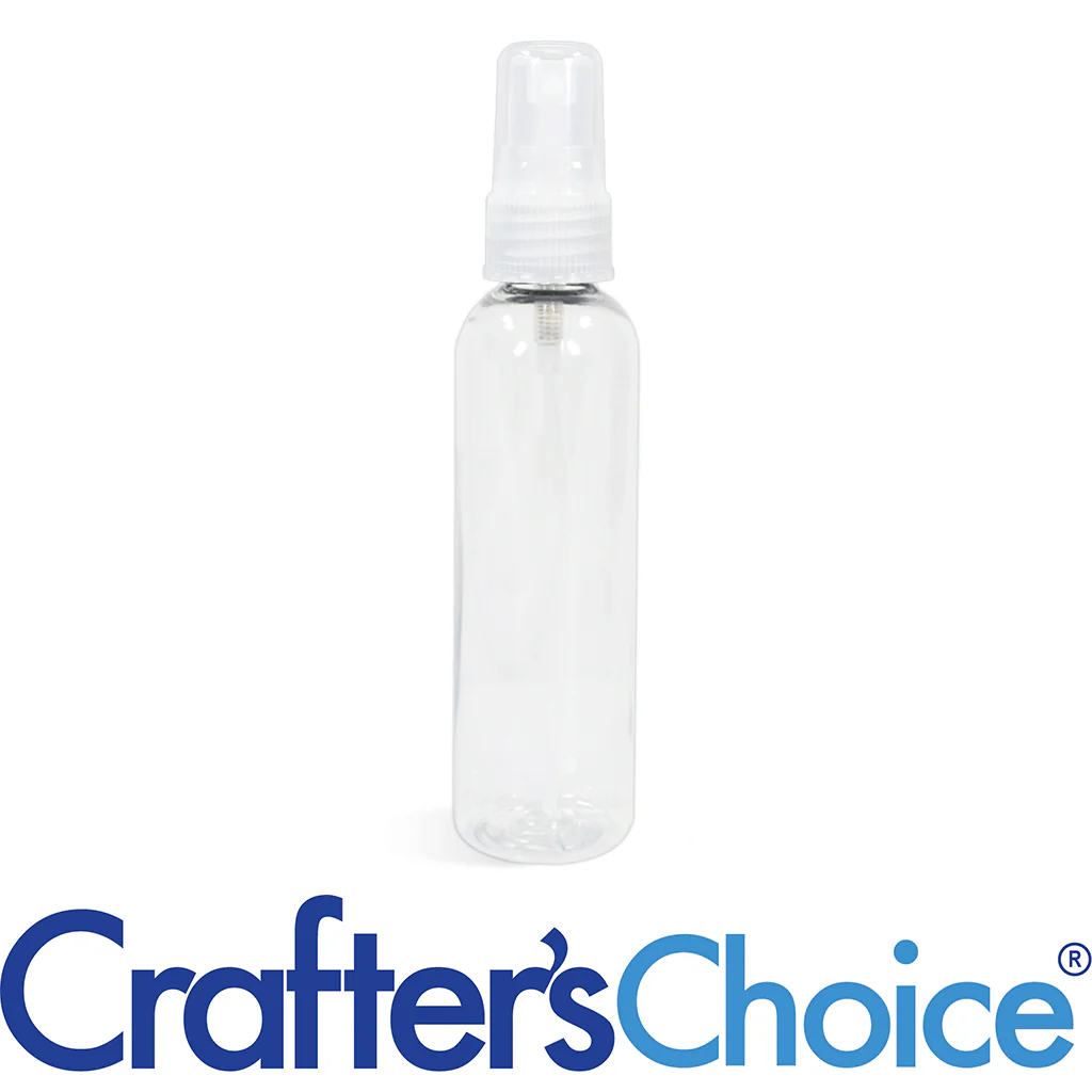 4 oz Clear Bullet w/ Natrl Ribbed Sprayer - 20/410