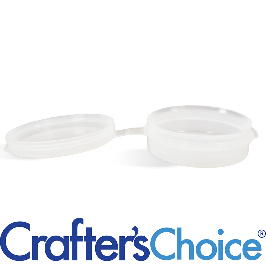 0.25 oz LDPE Polycon with Hinged Lid - Natural