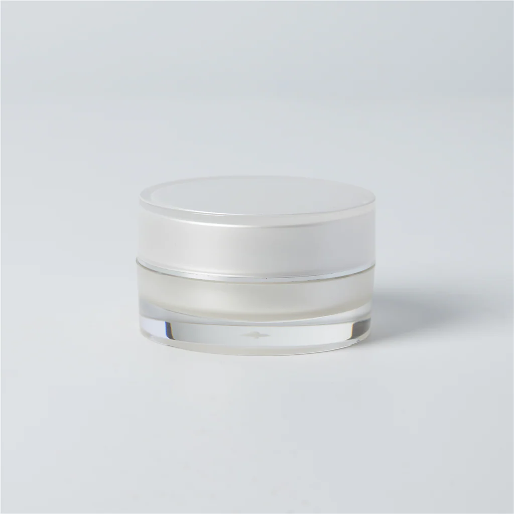 0.5 oz Acrylic Double Wall Jar & Lid