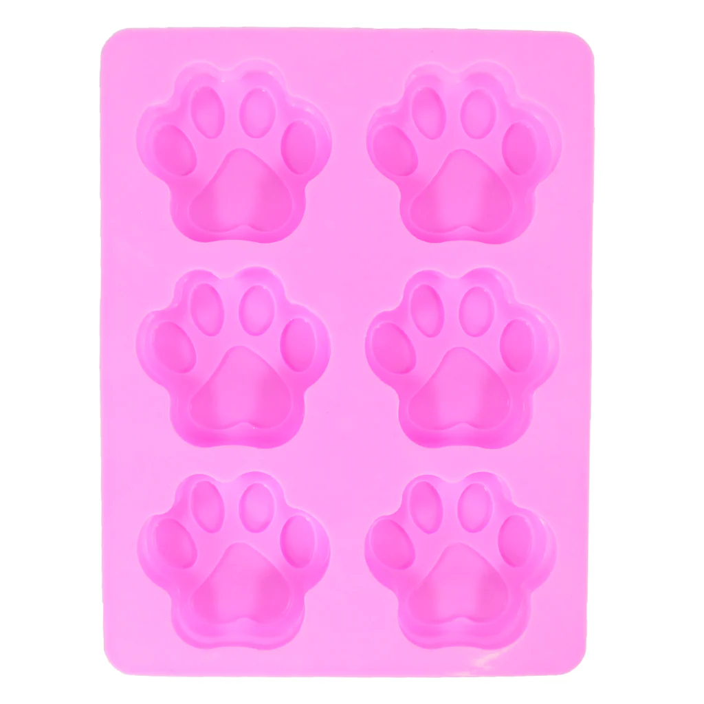Paw Prints Guest Silicone Mold