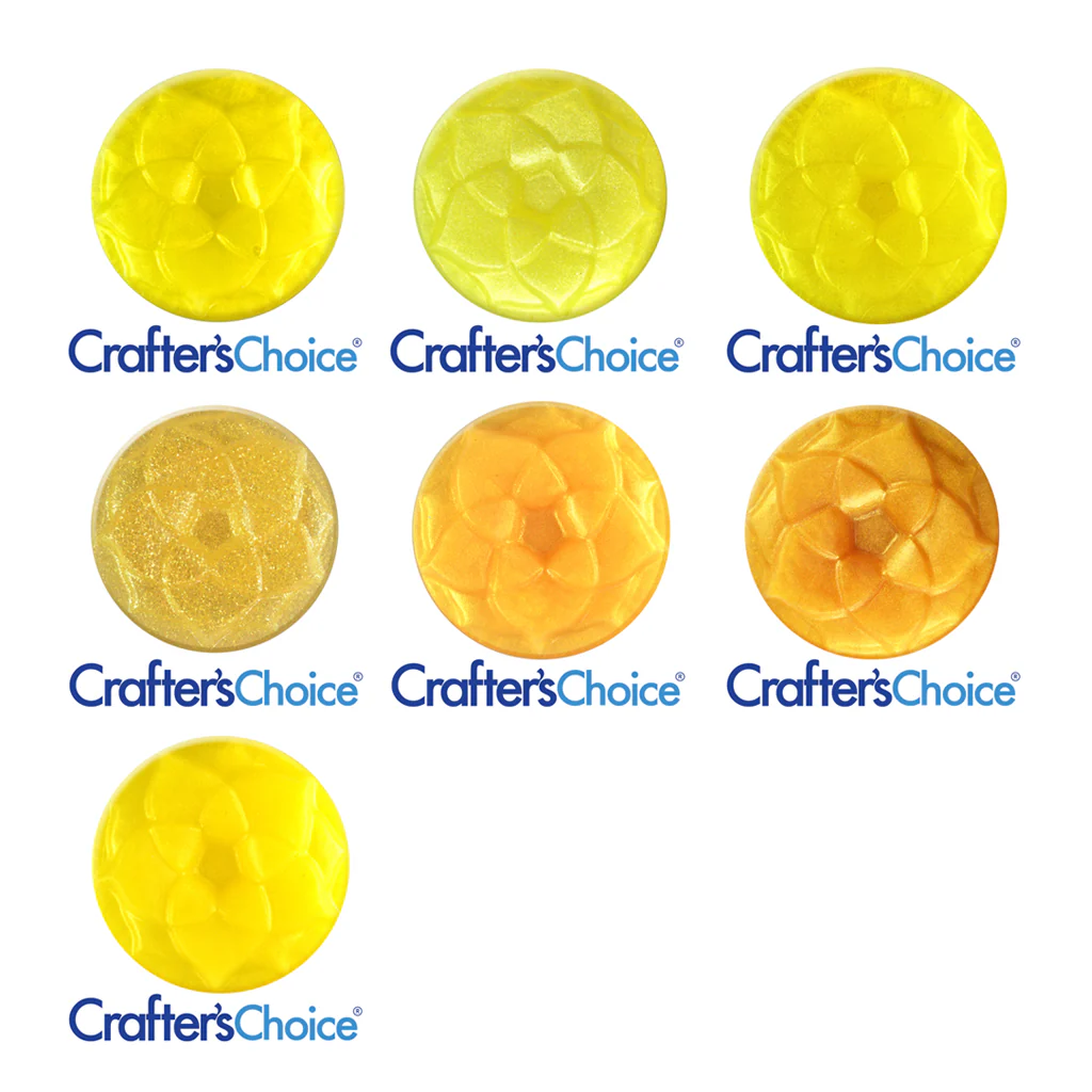 Yellow & Gold Mica Powder Sample Set